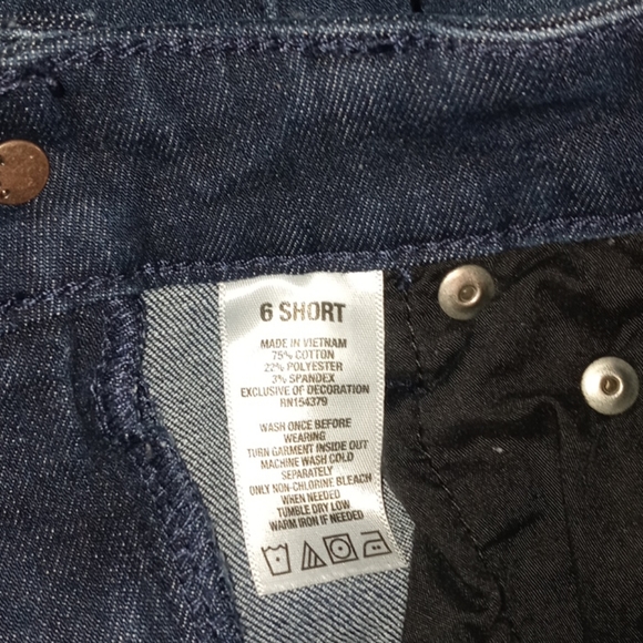 Aero blue jeans size 6 short - Picture 3 of 3